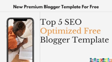Top 5 SEO Optimized Free Blogger Template