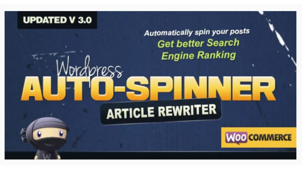 Wordpress Auto Spinner Free Download v3.8.2